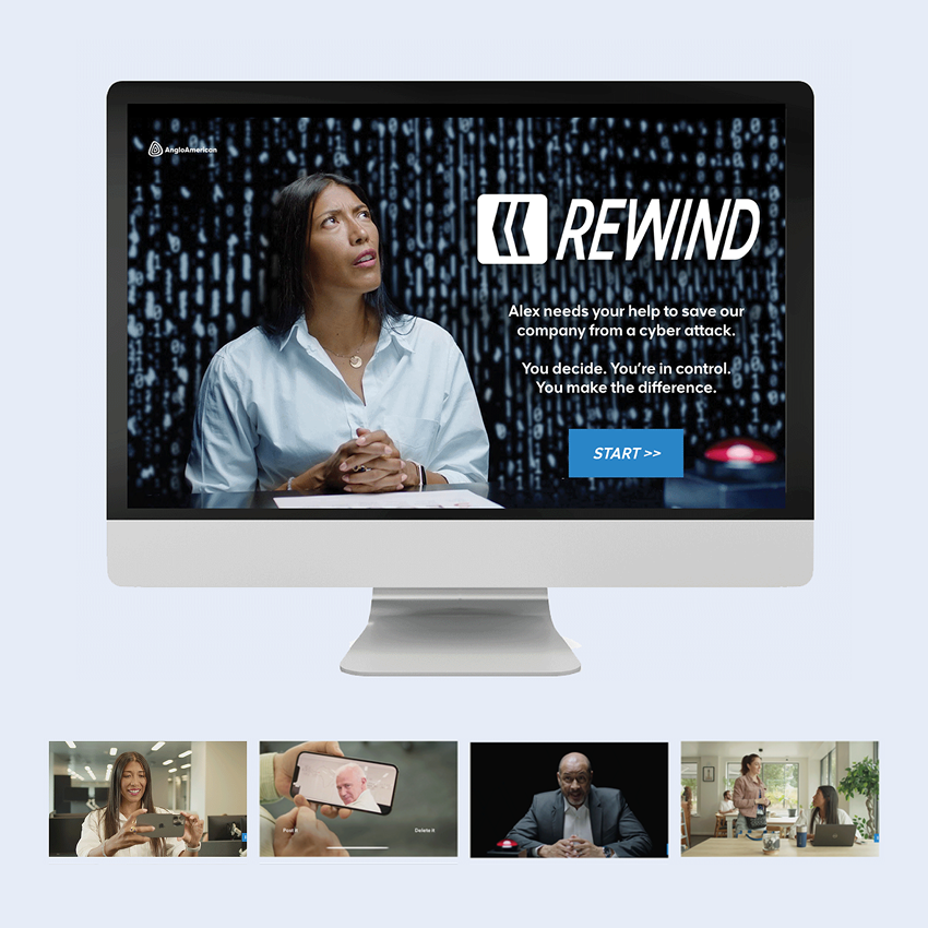 Anglo American: Rewind cyber security campaign