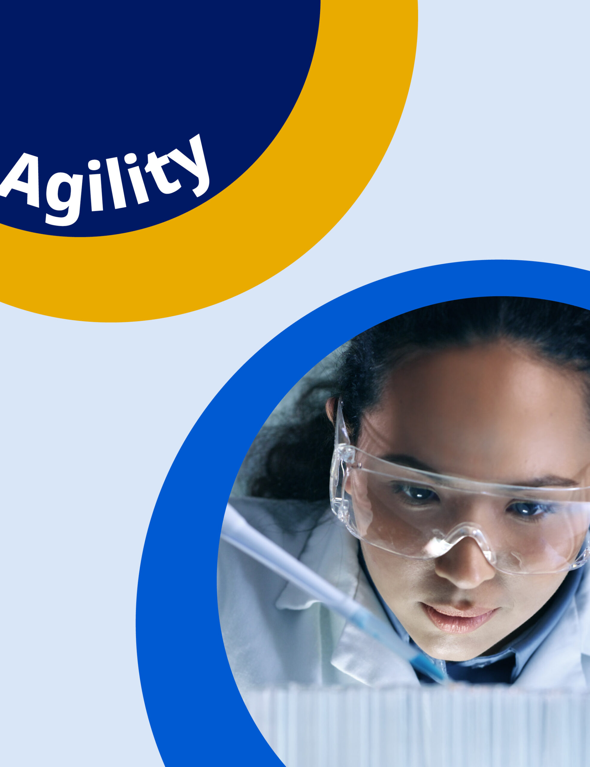 Novo Nordisk employee campaign graphic promoting Agility