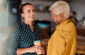 Improving employee benefits for L'Oreal's people pictured here.