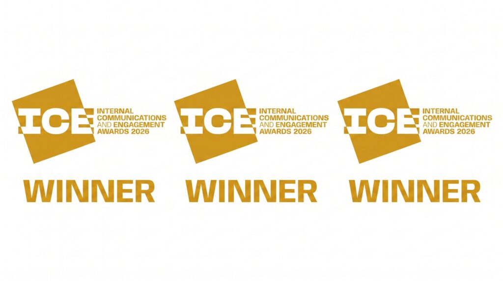 Three gold awards at Internal Communications and Engagement Awards
